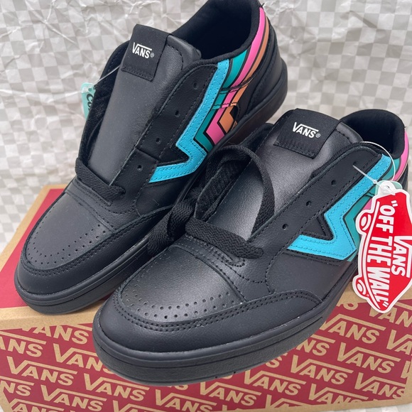 Vans Men’s Lowland Cc (Fader) Black/Multi Sneakers 
VN0A4TZY9OL - Picture 7 of 16